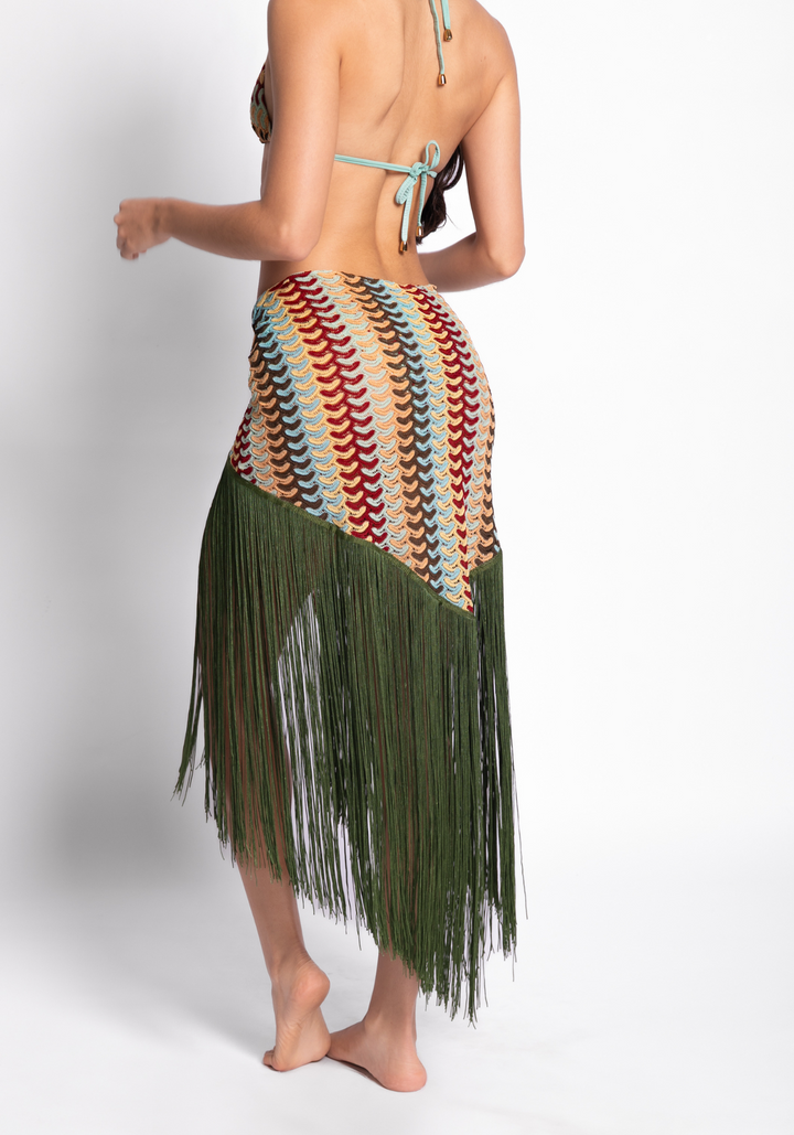 ELEONORA FRINGE SARONG