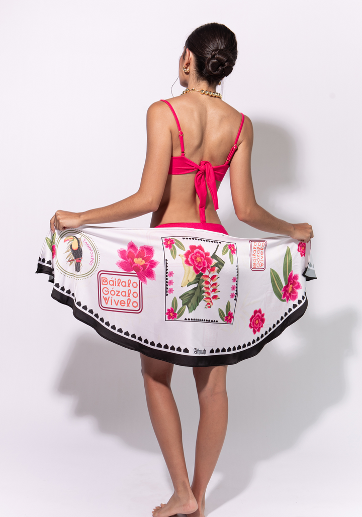 MINI PAREO TROPICAL