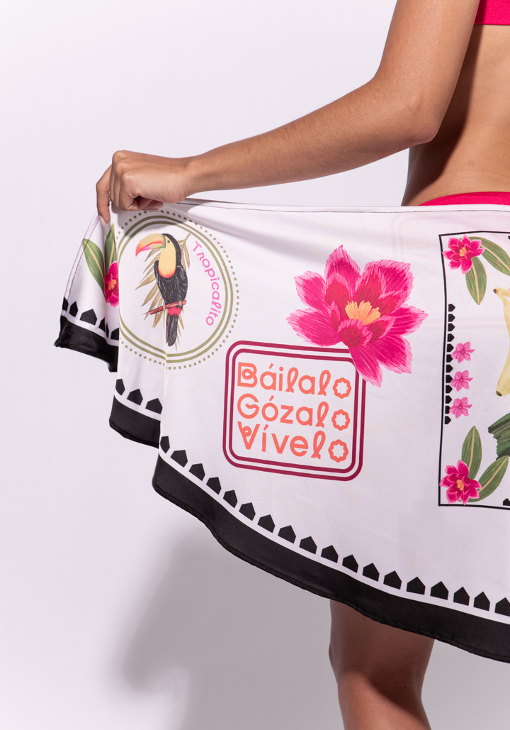 MINI PAREO TROPICAL