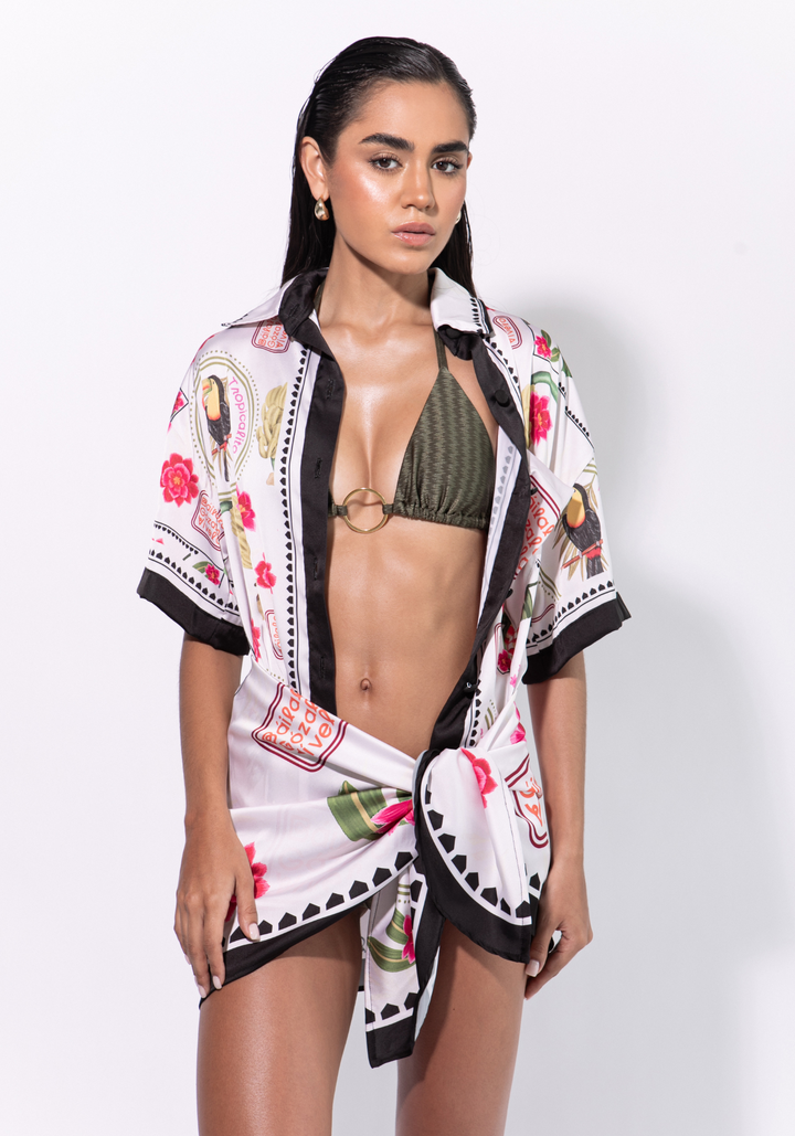 MINI PAREO TROPICAL
