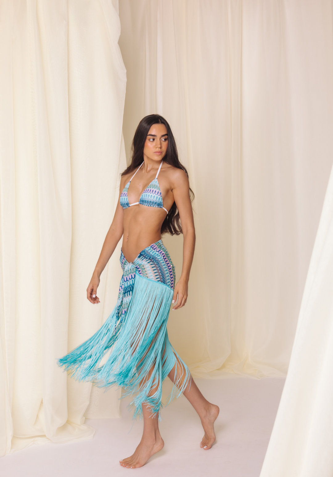 ELEONORA FRINGE SARONG